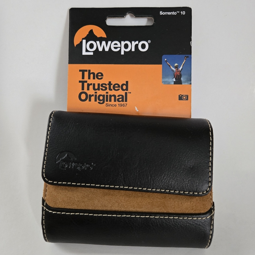 Lowepro Sorrento 10 Leather Compact Digital Camera Belt Case NEW